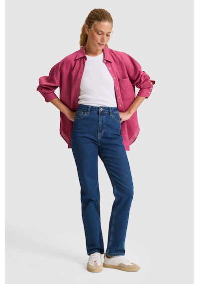U.S. Polo Assn. U.s. Polo Assn. Kadın Mavi Pantolon Jean 50325200-dn0013 Blue Rınse