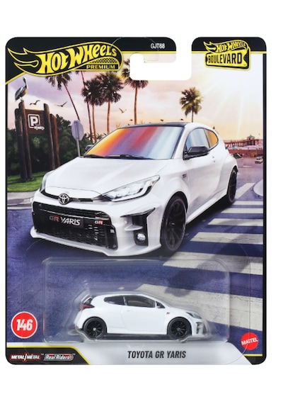 Hot Wheels Premium Boulevard Toyota Gr Yaris Beyaz