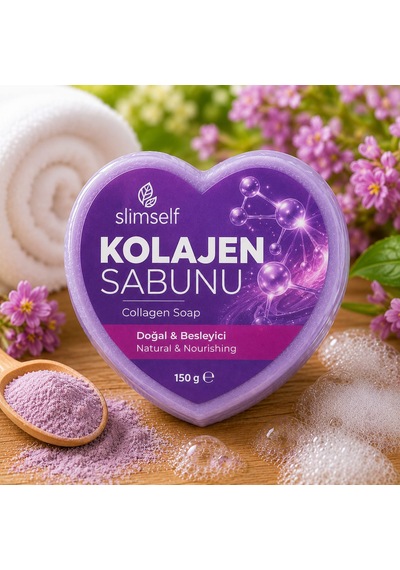 Slimself Kolojen Doğal Süngerli Sabun