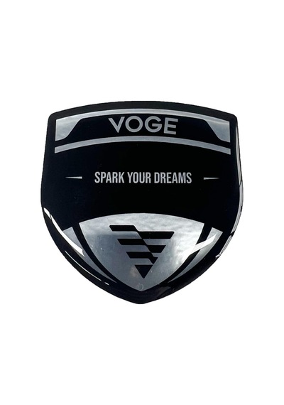 Voge 3d Gümüş Arma Sticker Redlinegrafik Voge 3d Gümüş Arma Sticker Redlinegrafik