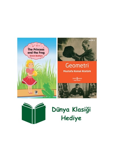 The Princess And The Frog + Geometri + Dünya Klasiği Hediye