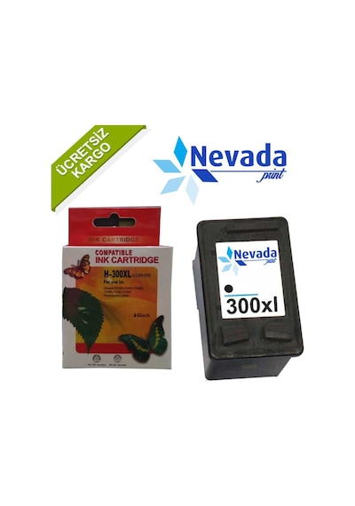 Hp 300Xl İthal Uyumlu Kartuş Siyah Cc641