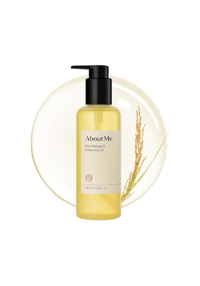 About Me Rice Makgeolli Cleansing Oil Pirinç Özlü Nemlendirici Siyah Nokta Karşıtı Yüz Temizleme Yağı 195 Ml
