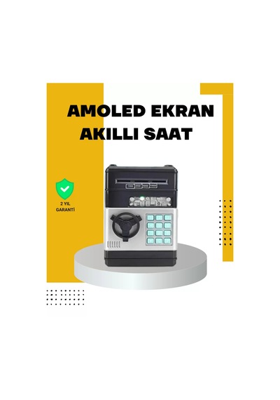 Çocuklar İçin Şifreli Atm Kasa Para Yutan Kumbara Mh-hs8525-6177
