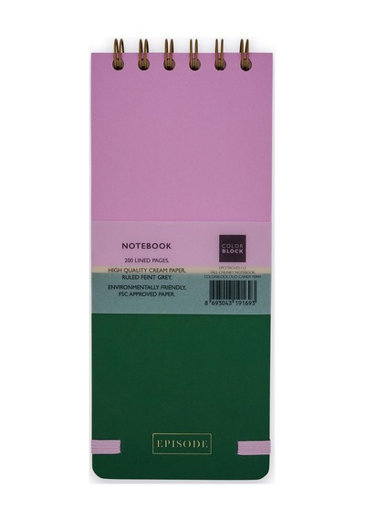 15x21 Spiralli Colourblock Duo - Candy Fern Çok Renkli