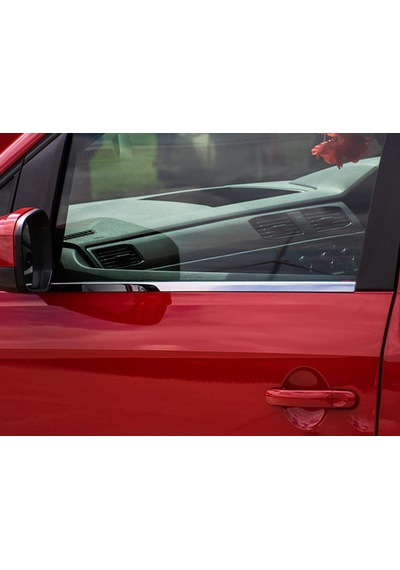 Vw Caddy Krom Cam Çıtası 2 Parça 2015 ve Sonrası