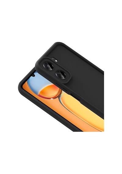 Xiaomi Poco C65 Kılıf Kamera Korumalı Zore Ananas Kapak Mürdüm