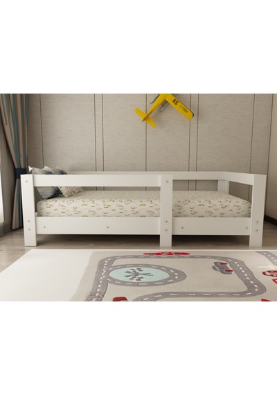 Herseycik Ninnimo Mdf Montessori Karyola Y2 Beyaz - Y 1045 Beyaz