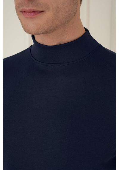 Efor Ts 894 Slim Fit Lacivert Spor T-shirt Lacivert