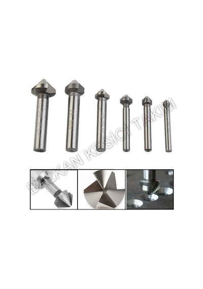 12mm Hss Havşa Freze 90 Derece
