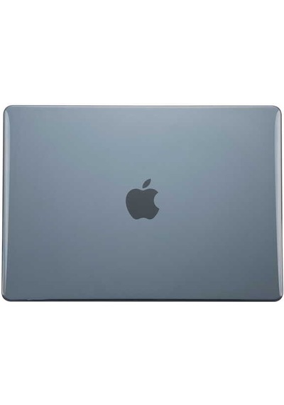 Apple Uyumlu MacBook 16.2' 2021 Zore Msoft Kristal Kapak Siyah