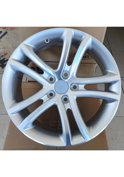 5x112 18 İnç Savannah Jant Modeli Silver Volkswagen Audi Seat Skoda Uyumlu Jant Bir Takım 4 Adet