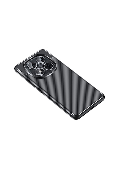 Vendas Xiaomi Redmi Note 14 Pro 5g Kılıf Zore Negro Silikon Kapak + Kamera Lens Koruyucu + Polymer Nano Ekran Koruyucu Siyah
