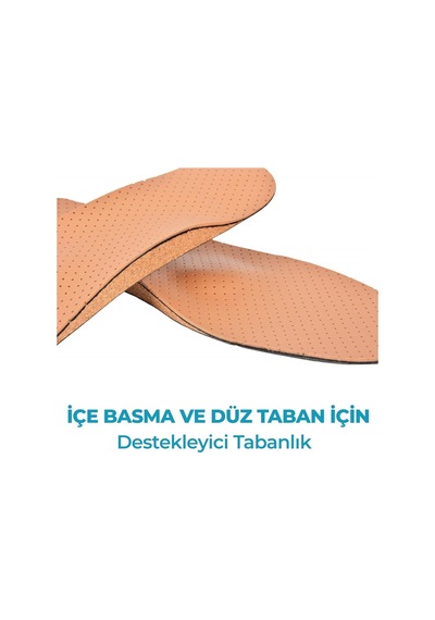 Anatomik Mantar Tabanlık Medikal Epin Ve Ark Takviyeli Tabanlık, İçe Basma Ve Düz Taban Destekleyici
