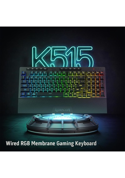 Redragon K515 Pro Shiva Rgb Kablosuz Membranlı Türkçe Oyun Klavye