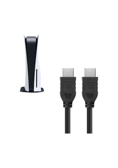 Hdmi Kablo 1.5mt 4k Full Hd Premium Yüksek Hızlı Ps3 Ps4 Ps5 Playstation 5 Görüntü Kablosu Siyah