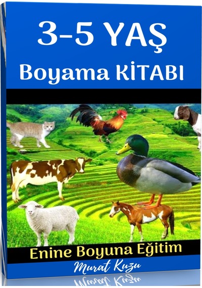 3-5 Yaş İçin Boyama Kitabı
