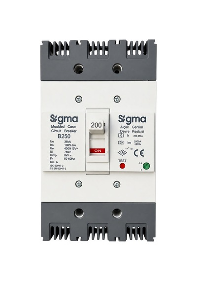 Sigma Termik Ayarlı Ag Devre Kesici B250 200a 3p 36ka