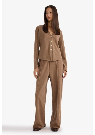 Defacto Wide Leg Geniş Bol Paça Pantolon G6332ax25wnbn531 Kahve-bn531
