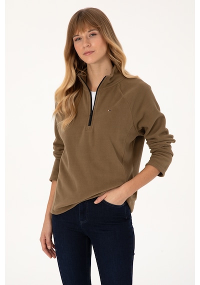 U.s. Polo Assn. Kadın Açık Haki Sweatshirt 50316714-vr183 Acık Hakı