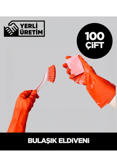 Bulaşık Eldiveni - 100 Çift