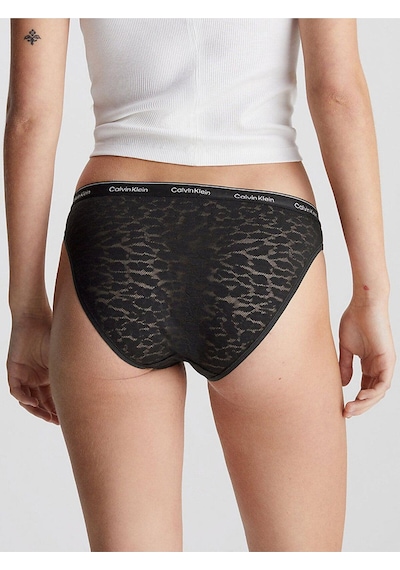 Calvin Klein Kadın 3'lü Bikini Külot-9115 Siyah
