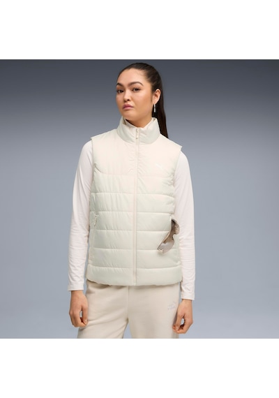 Puma Ess Padded Vest Kadın Yetişkin Yelek Krem