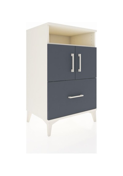 Hyperion Komodin 2 Raflı Tek Çekmeceli 2 Kapaklı 60x44x96 Ayt... Aytaşı