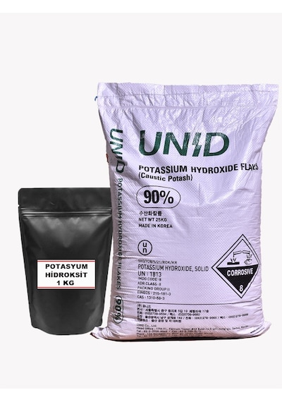 Potasyum Hidroksit (Potas Kostik) 1 KG.