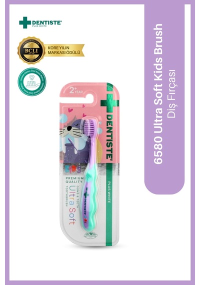 Kıds Toothbrush Mor- Yeşil