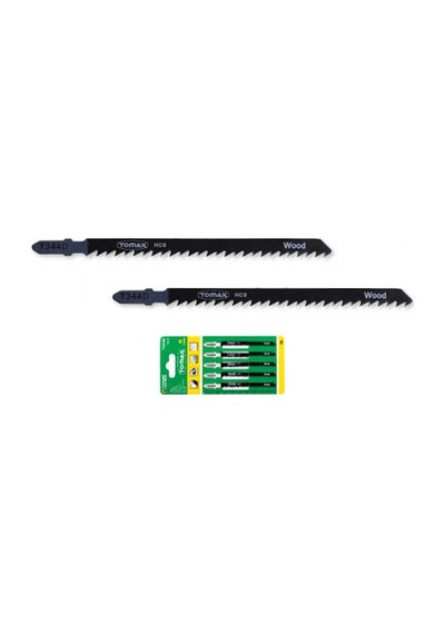 Tomax T344d Hss Ağaç Dekupaj Ağzı 5 Adet Uzun Bıçak