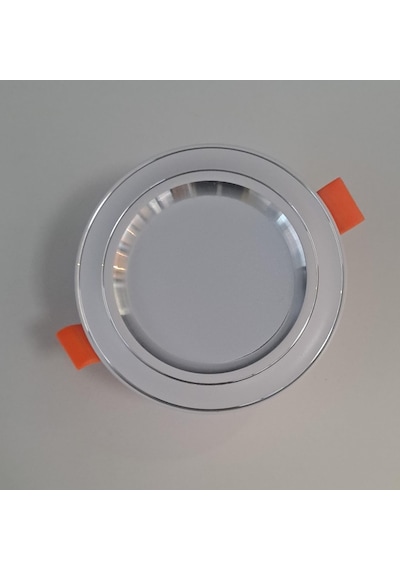 Zmr 5 Watt Smd Led Spot Krom Çizgi Beyaz Kasa Beyaz Işık 450lm 6500k