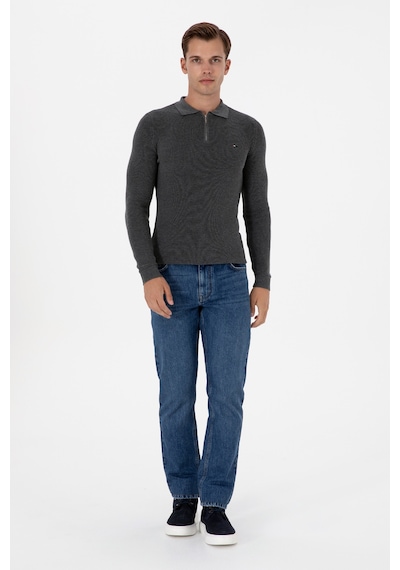 U.S. Polo Assn. Erkek Antrasit Melanj Basic Kazak 50313685-VR081