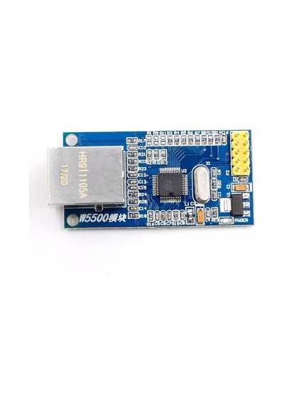 Wiznet W5500 Ethernet Modül 5v Spı Tcp/ıp Udp Network Ağ Lan Haberleşme