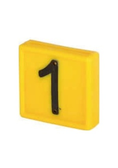 Sarı Numara "1"