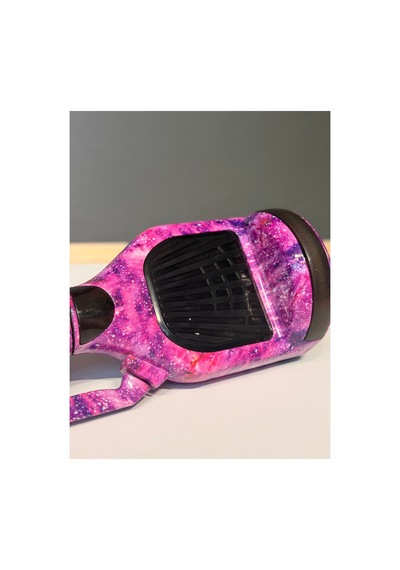 Hoverboard 6.5 İnç Led Işıklı Taşıma Kollu 36v 5.2ah Elektrikli Kaykay Pembe