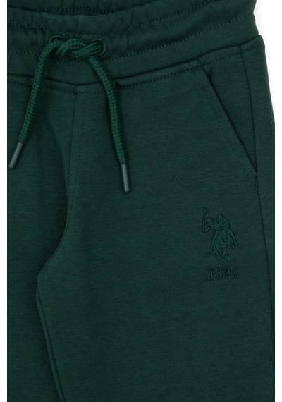 U.s. Polo Assn. Erkek Çocuk Koyu Yeşil Eşofman Altı 50307709-vr079 Koyu Yesıl