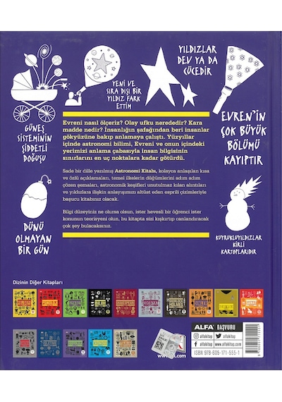 Astronomi Kitabı Ciltli Alfa Yayınları -Dk Penguin Random House