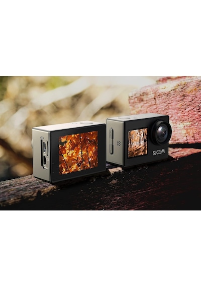Sj4000 Dual Screen Wifi 4k Uhd 16mp 170 2 /1.3 Çift Ekranlı Aksiyon Kamerası Siyah