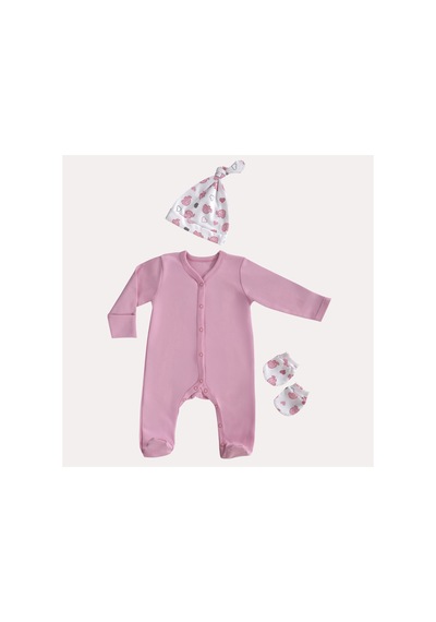 Mama Padre Elefante Yenidoğan Mini Set - 3 Parça Renkli - 861046936 Renkli