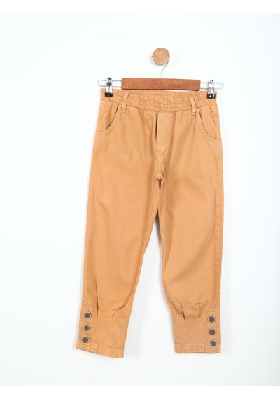 Xo Kids Pile Düğme Kız Pantalon 8-14 Yaş 51722 Krem
