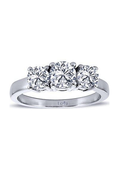 Lova 1,10 Karat Pırlanta Tria Yüzük - 1080015
