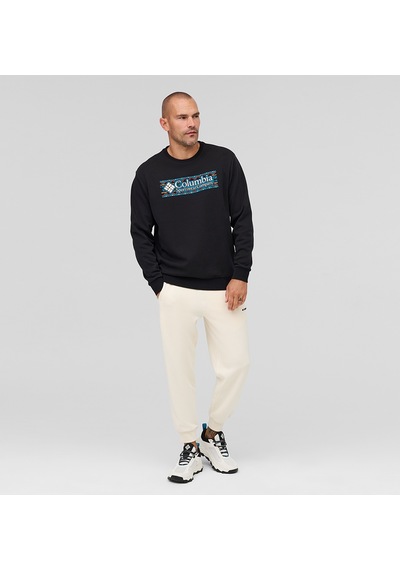 Columbia Cs0442 Csc M Branded Blanket Crew Erkek Sweatshirt 9150281010 Siyah