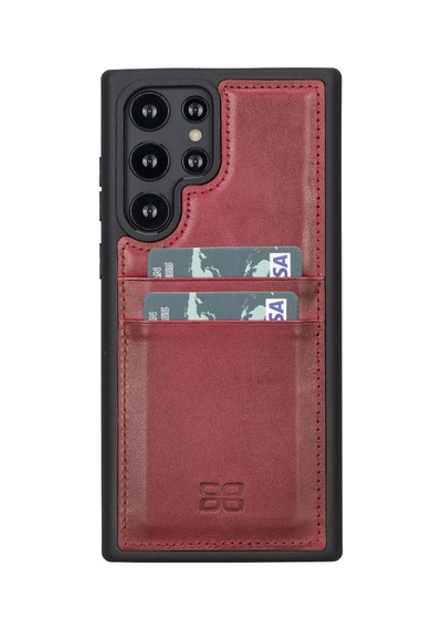 Bouletta Samsung Galaxy S22 Ultra Uyumlu Deri Kapak Fxcp V4ef