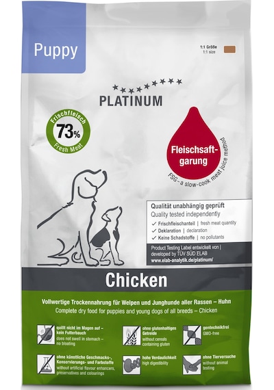 Platinum Tavuklu Yavru Köpek Maması 1,5kg