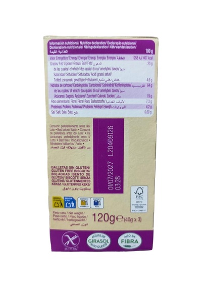 Gullon Glutensiz Choco Bom Kurabiye 120 G
