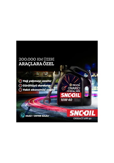Snc-oil Onarıcı 10w-40 200.00 Km+bakım 4 Lt