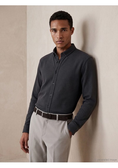 Lcw Vision Antrasit Slim Fit Erkek Gömlek