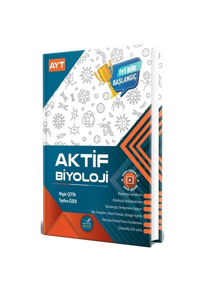 2024 Aktif Öğrenme Ayt Aktif Biyoloji 0 Dan Başlayanlara Süper Fiyat Ayraç Hediyeli