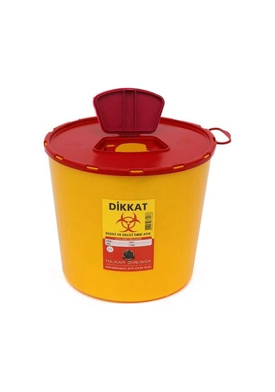 Bilal Kağıtçılık Sk006595 Tıbbi Atık Kutusu 5 Lt Çok Renkli